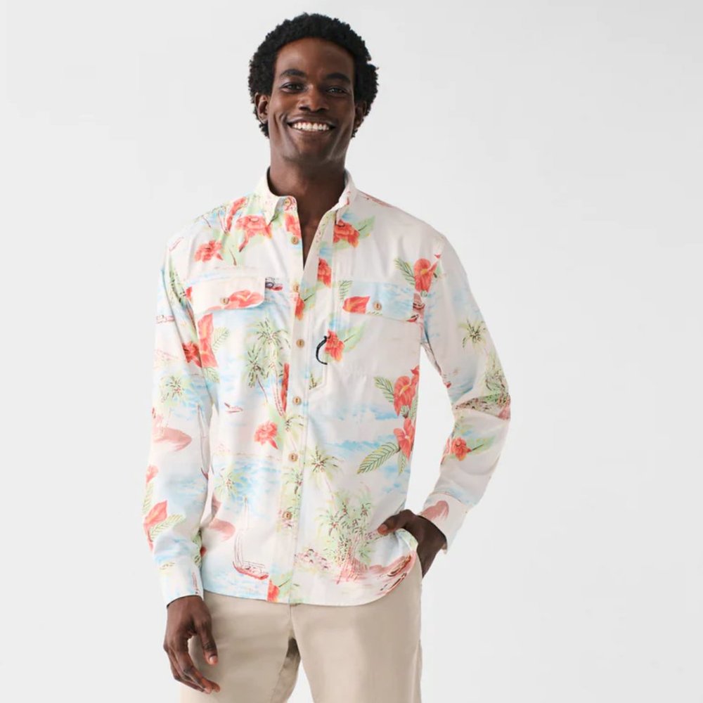 Faherty Men's Shirt - Brand New